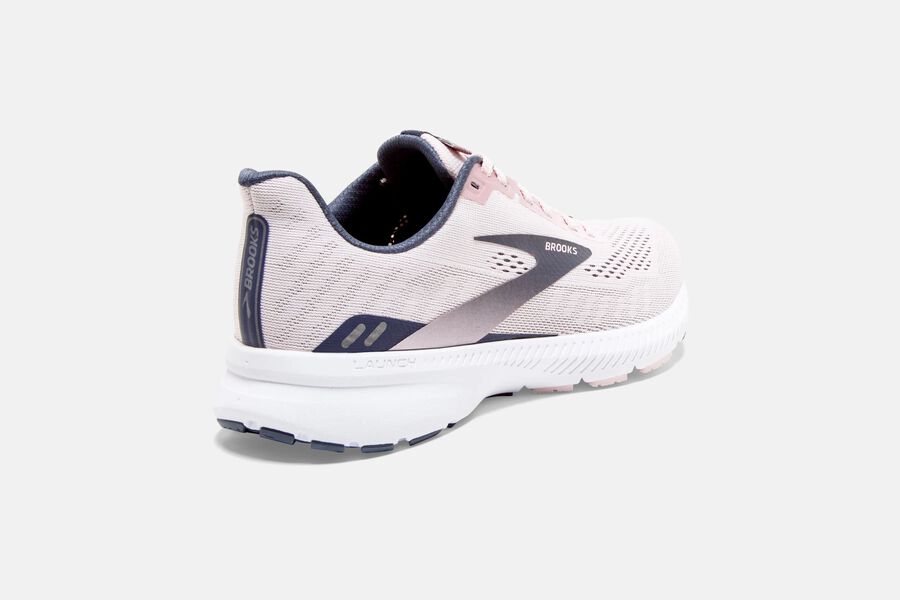 Brooks Israel Launch 8 Road Running Shoes Womens - Pink/Black - IKH-035142